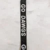 Go Dawgs Red and White Beaded Purse Strap